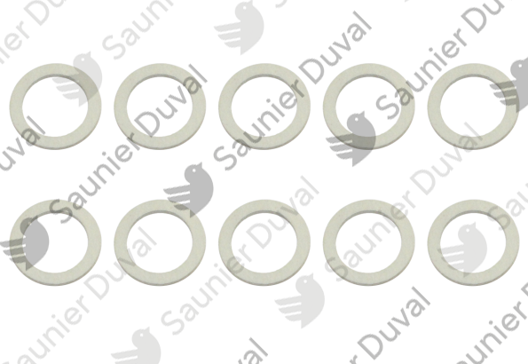 Joint plat, (x10) Saunier Duval - 0010026347