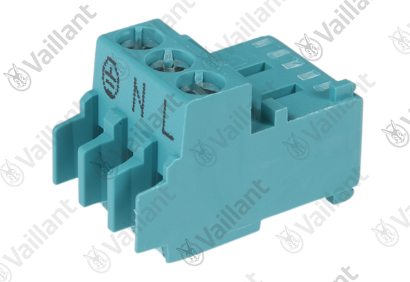 Connecteur électrique, 3 pôles, 230V Vaillant - 0010028796
