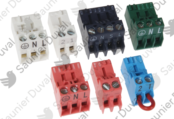 Connecteur, set Saunier Duval - 0010034416