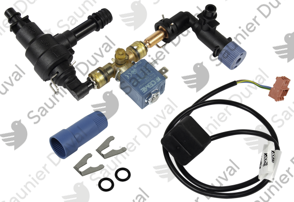 Tube, boucle de remplissage auto, disco Saunier Duval - 0010037134