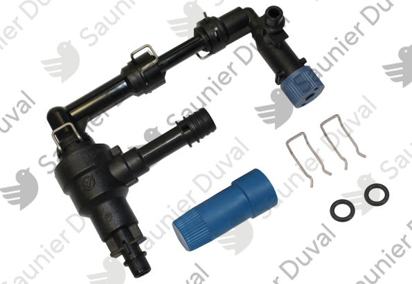 Tube, boucle remplissage manuelle, disco Saunier Duval - 0010039075