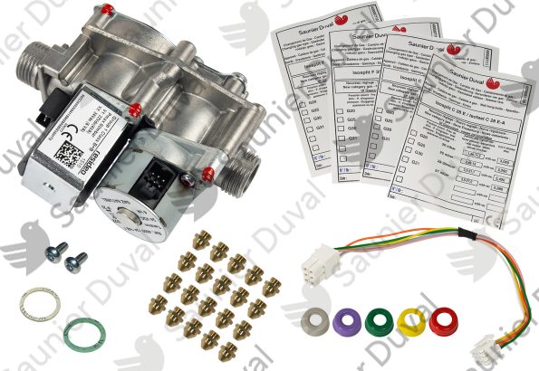 Kit changement de gaz, G30 vers G20 Saunier Duval - 0010043790
