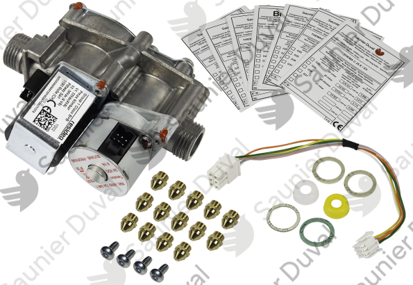 Kit changement de gaz, G20 vers G30 Saunier Duval - 0010043795
