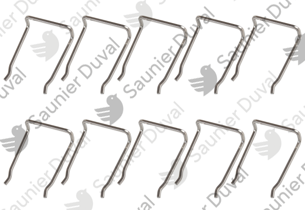 Clip, (x10) Saunier Duval - 0010046010