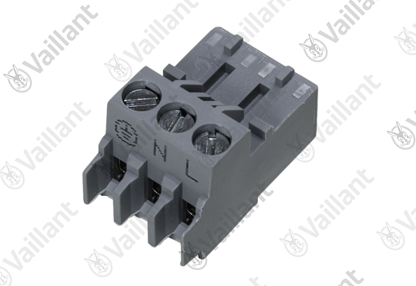 Connecteur électrique, rast 5 3-pole gre Vaillant - 0010048112