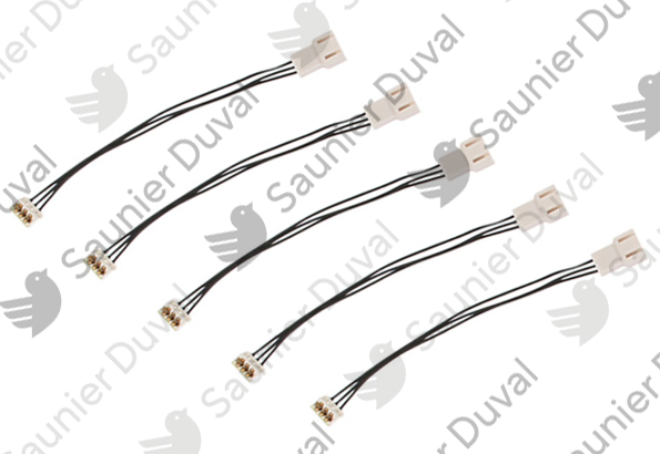 Bretelle capteur débit sanitaire, (x5) Saunier Duval - 0020018449