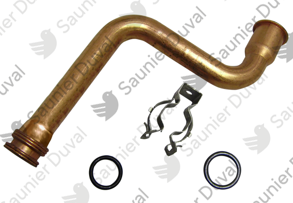 Tubulure pompe / échangeur supérieur Saunier Duval - 0020018458