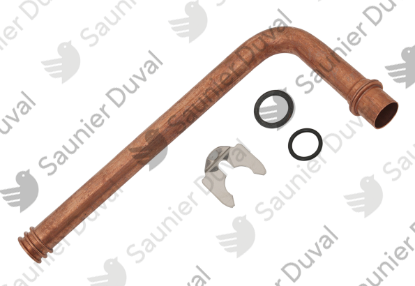 Tubulure supérieure vortex Saunier Duval - 0020029485