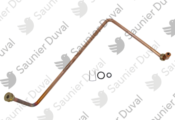 Tubulure vase d'expansion sanitaire Saunier Duval - 0020048262