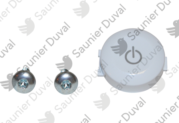 Bouton plastique ON/OFF Saunier Duval - 0020048296