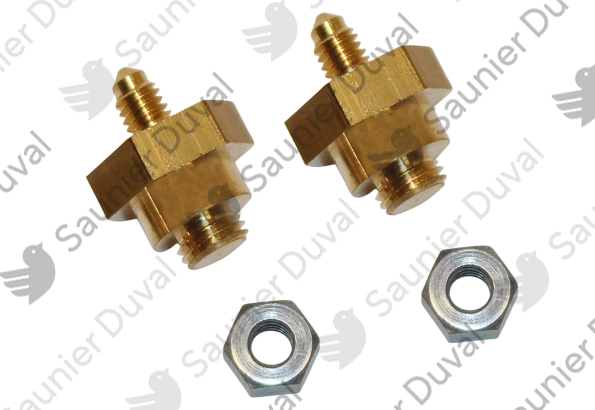 Pion de centrage rampe (x2) Saunier Duval - 0020061331