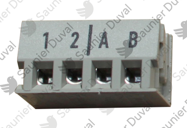 Connecteur 4 voies sonde extérieure Saunier Duval - 0020067509