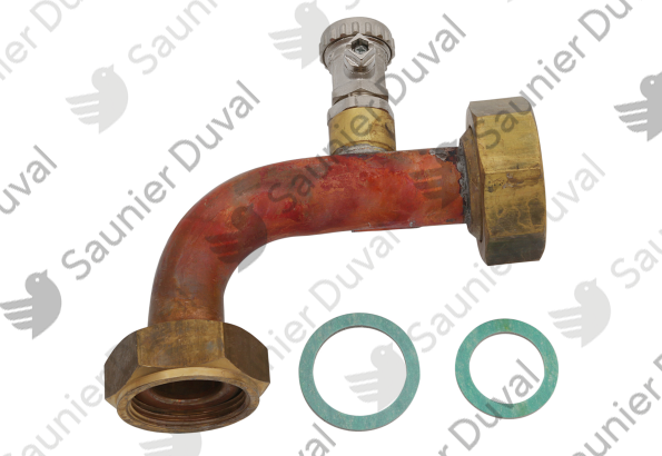 Tube, pompe-condenseur Saunier Duval - 0020081332