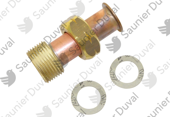 Tubulure sortie glycol Saunier Duval - 0020100085