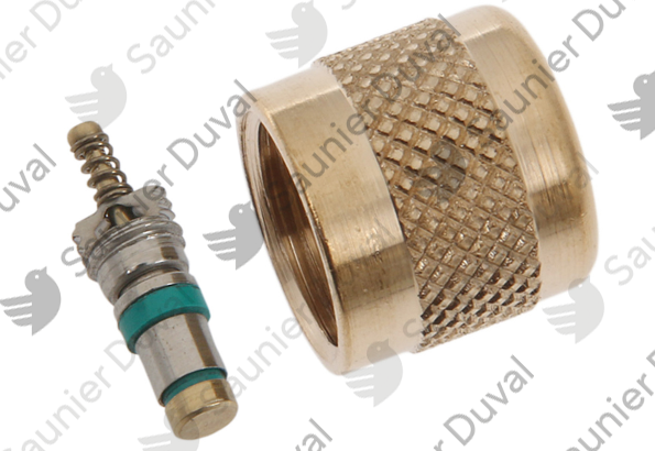 Valve schrader complet Saunier Duval - 0020103291