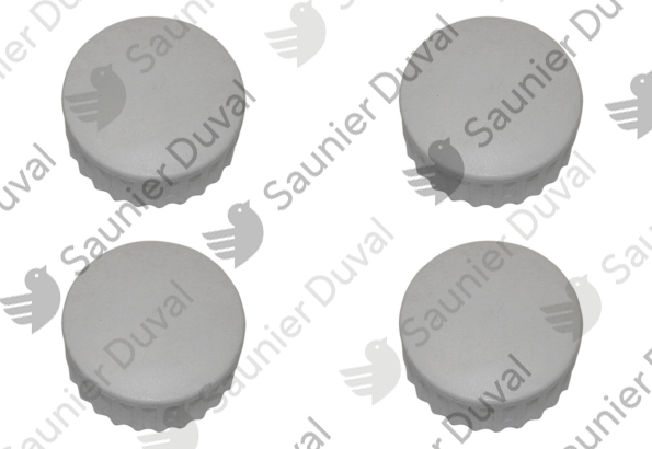 Bouchon, sortie double flux, (x4) Saunier Duval - 0020129402