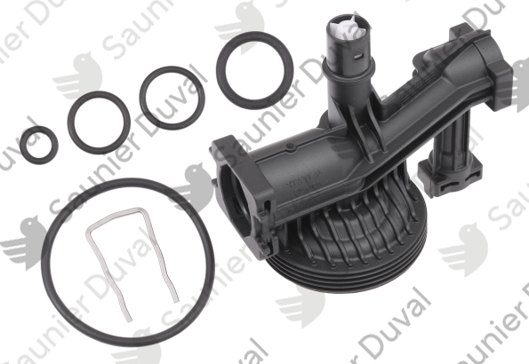 Corps pompe sanitaire+clapet anti-retour Saunier Duval - 0020129815