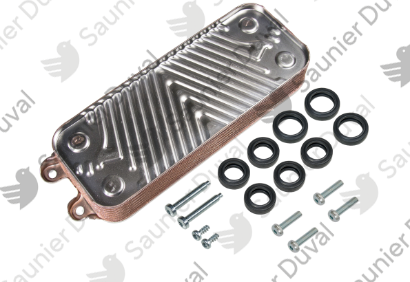 Echangeur sanitaire, 14 plaques Saunier Duval - 0020186153