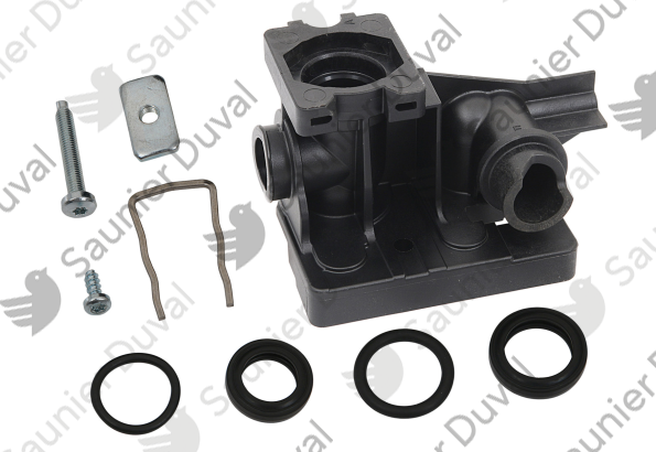 Bloc hydraulique sortie, R-SD admission Saunier Duval - 0020195263