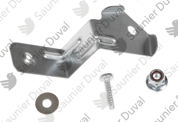 Patte support tube d'amenée d'air frais Saunier Duval - 0020198346