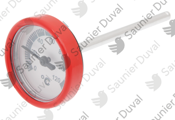 Thermomètre rouge Saunier Duval - 0020198401