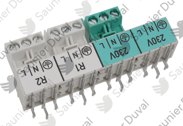 Connecteur (kit 230V, R1, R2) Saunier Duval - 0020238244