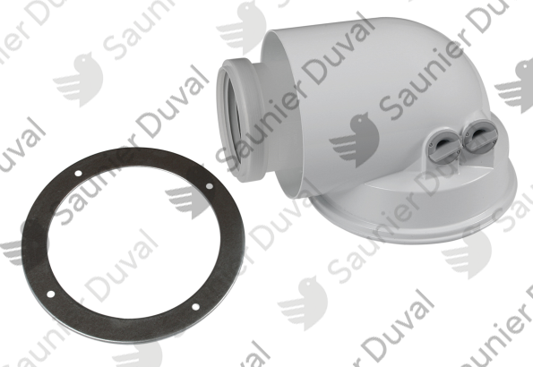 Coude d'évacuation, DN 80-60/100 PP Saunier Duval - 0020247100