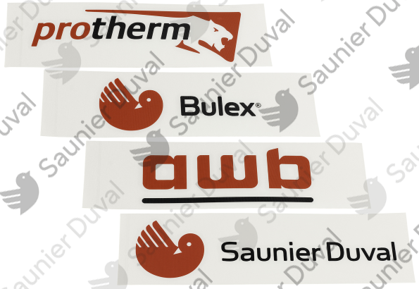 Plaque de firme Saunier Duval - 0020266394