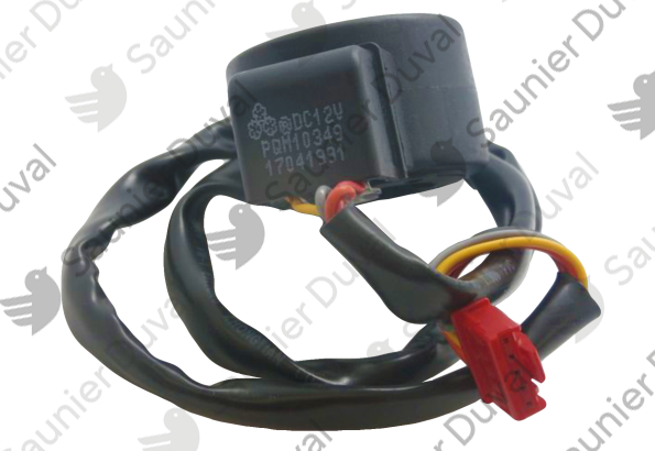 Bobine, détendeur, rouge connecteur Saunier Duval - 0020266751