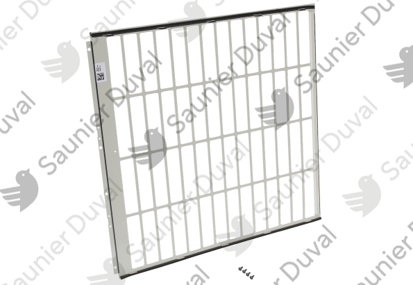 Habillage, grille arrière S Saunier Duval - 0020273296