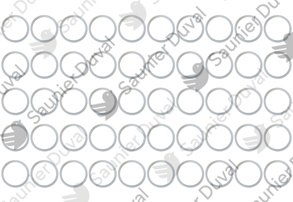 Joint nylon (x50) Saunier Duval - 05401900