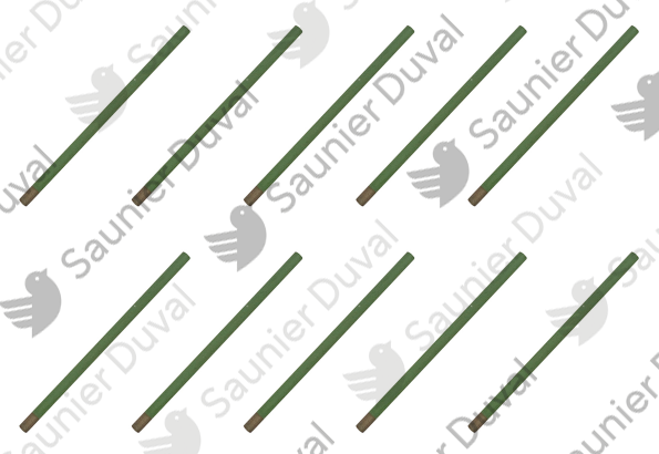 Tige de poussée (X10) Saunier Duval - 05404500