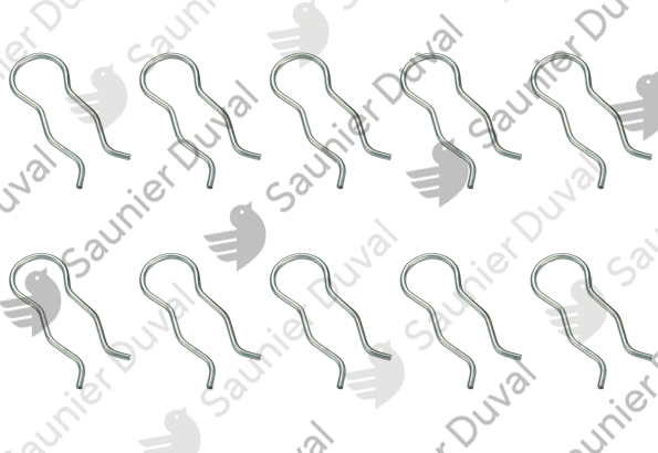 Clip, (x10) Saunier Duval - 05466700