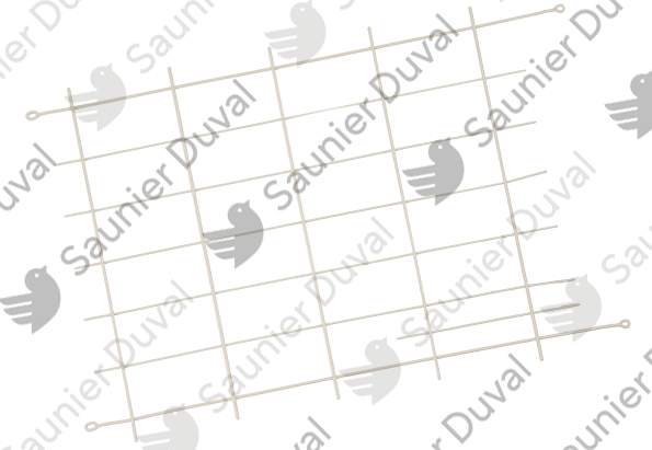 Grille, arrière Saunier Duval - 8000020374