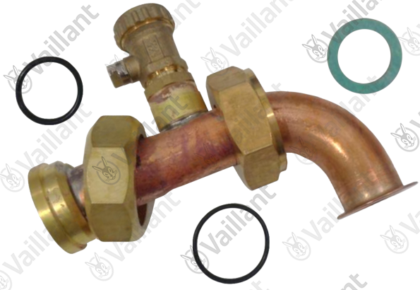Tube, HEX<->PUMP Vaillant - 8000043038
